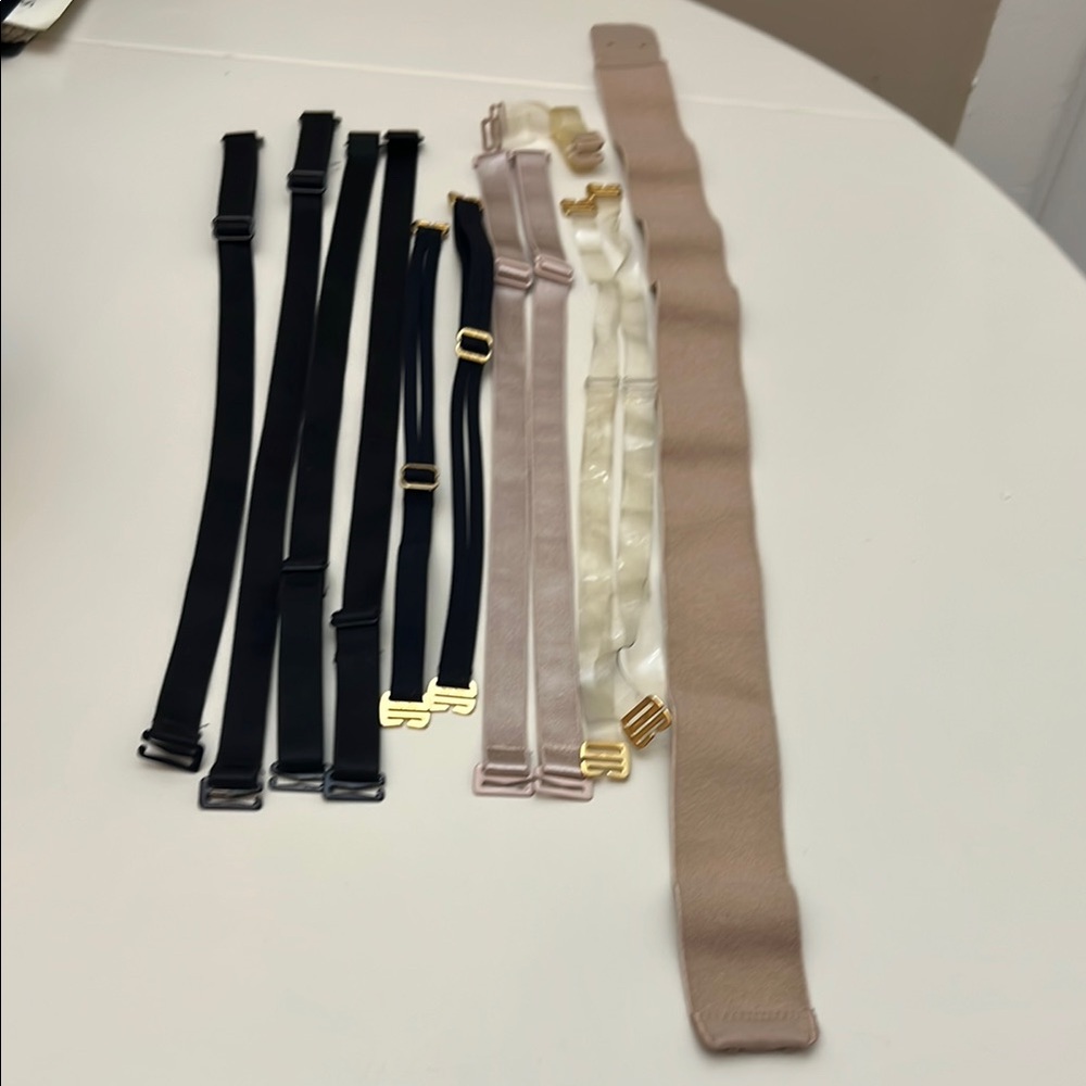 Victoria’s Secret Bra Straps Very Sexy, Assorted-Black, Nude, Clear